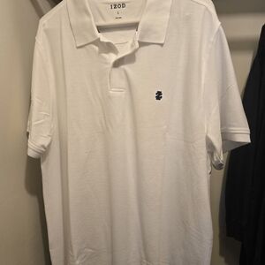 IZOD Men's Classic White Polo Shirt